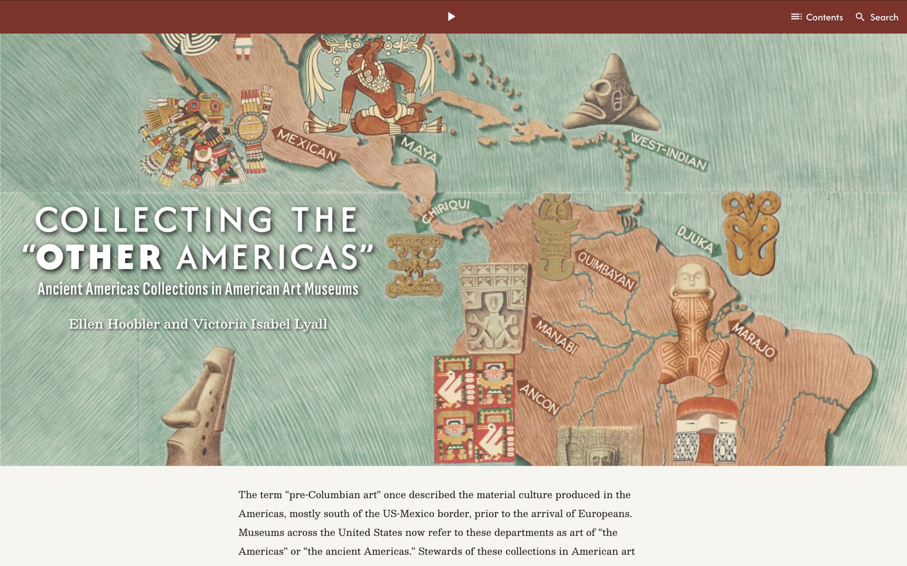Collecting the ”Other Americas”: Ancient Americas Collections in American Art Museums
