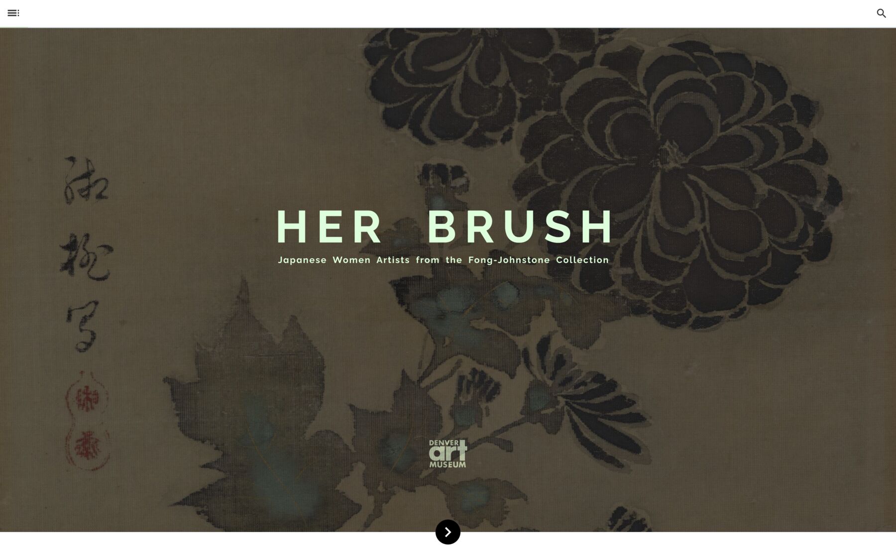 Her Brush: Japanese Women Artists from the Fong-Johnstone Collection, Denver Museum of Art