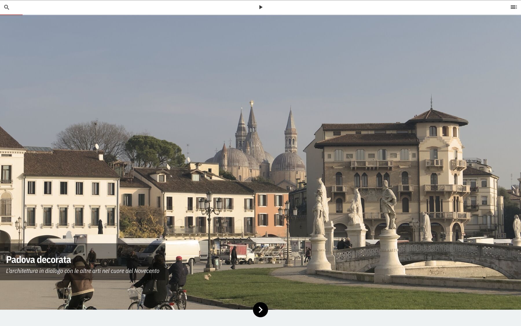 Padova decorata: L’architettura in dialogo con le altre arti nel cuore del Novecento