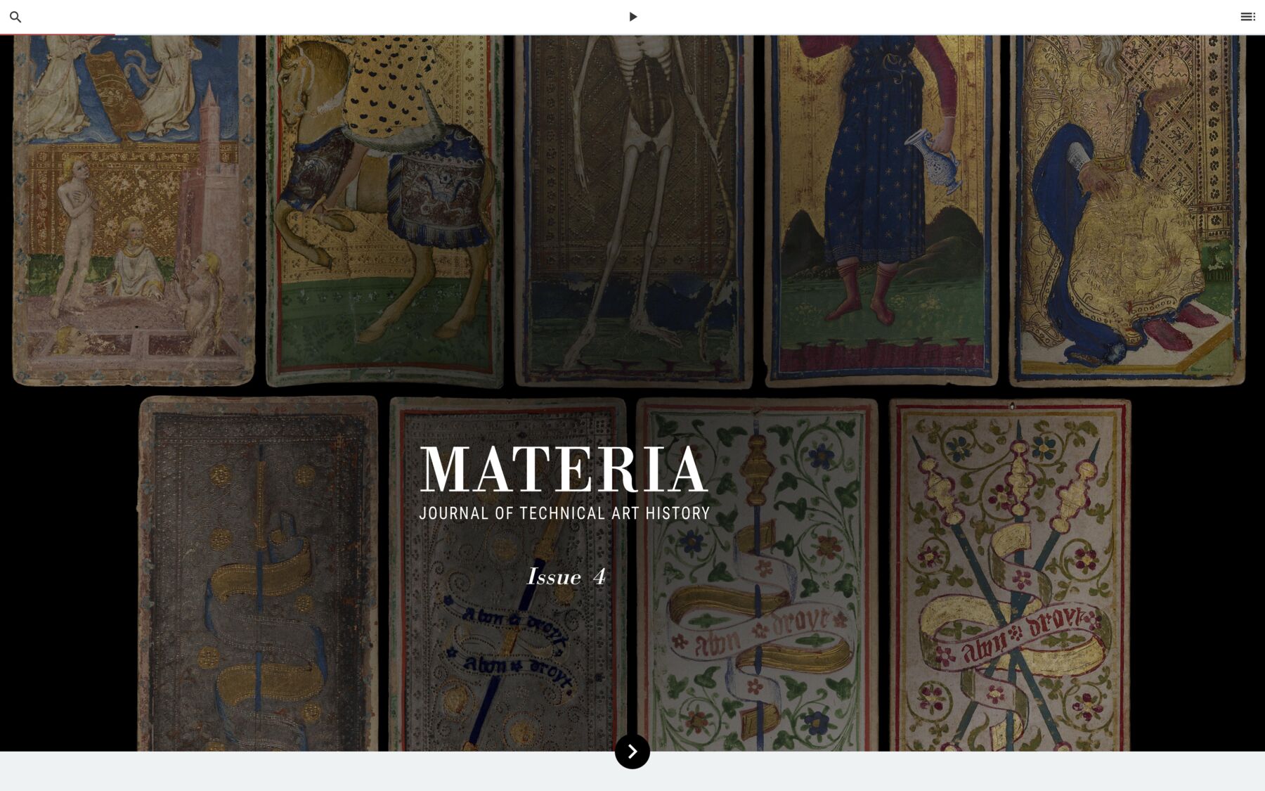 Materia: Journal of Technical Art History, Issue 4